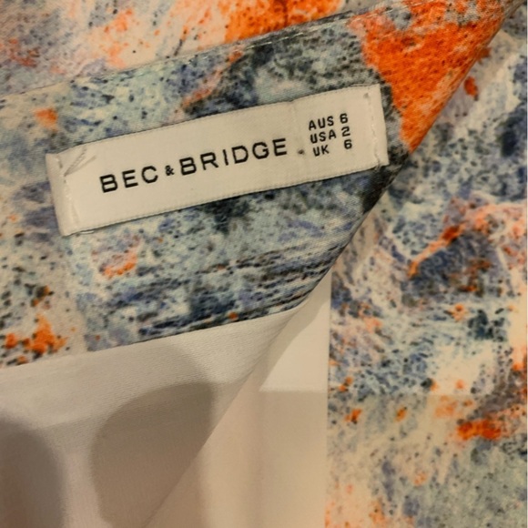 Bec & Bridge Multicolored Skirt Size 2 - Picture 4 of 8